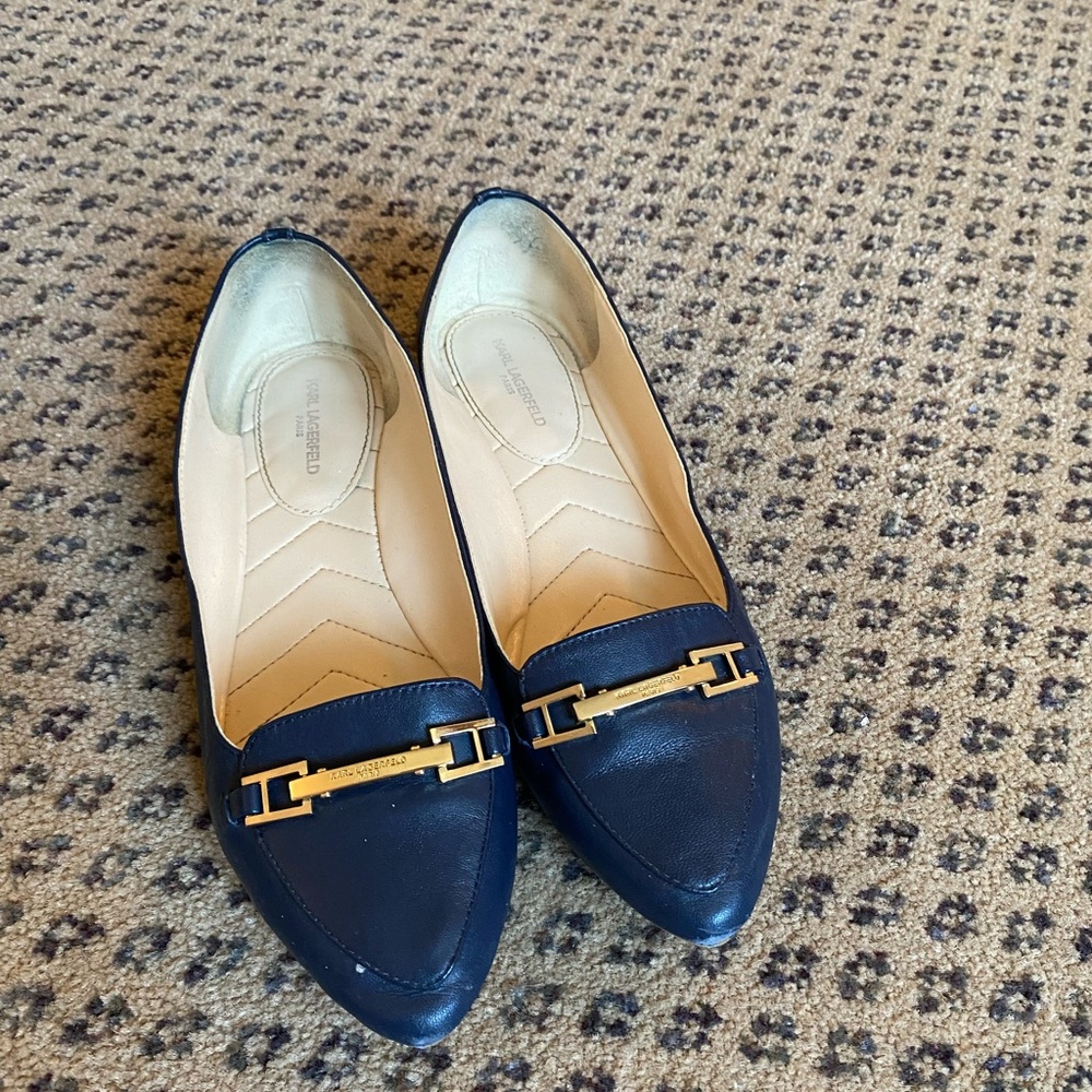 Karl Lagerfeld flats